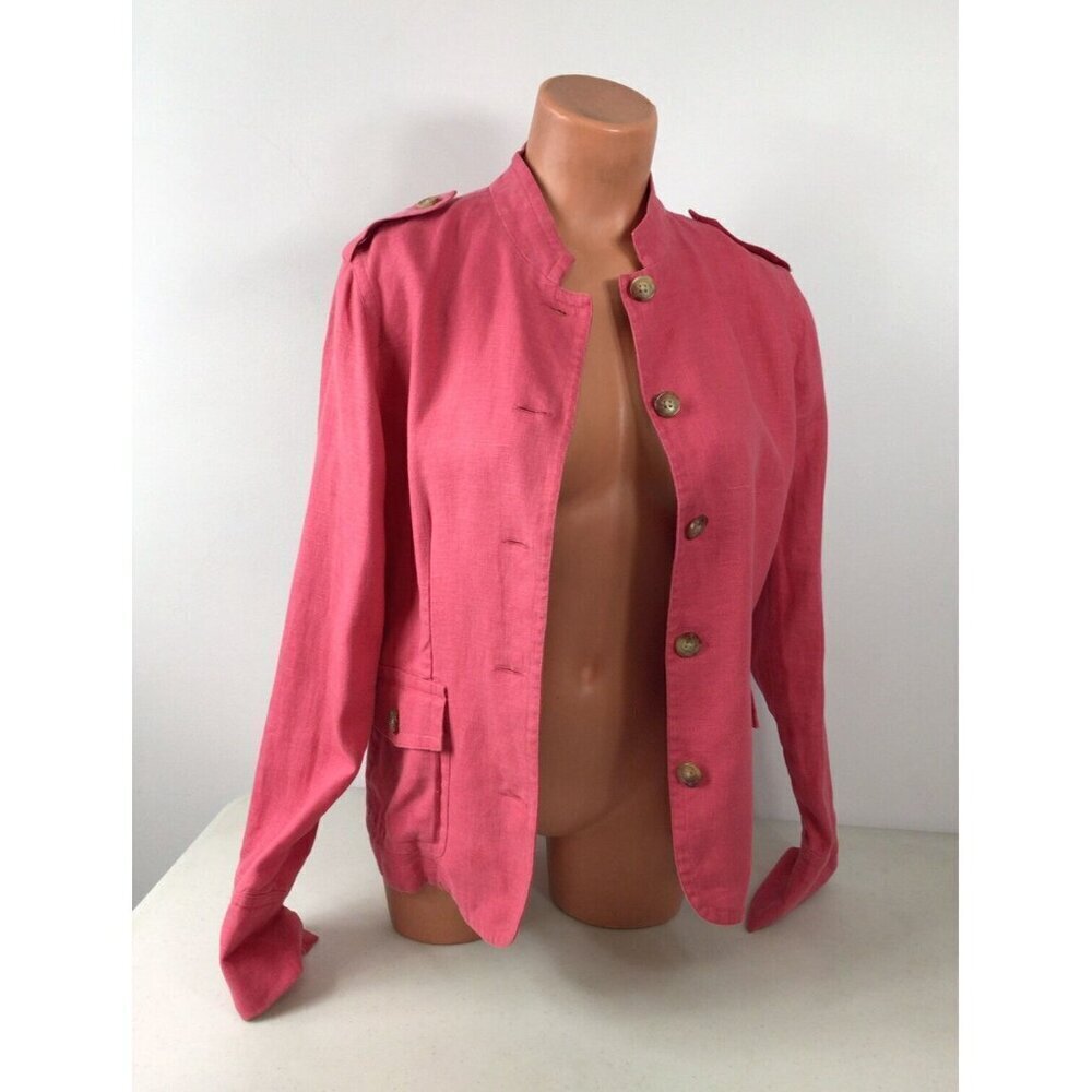 Orvis Linen Jacket Womens 6